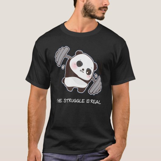 Panda de strijd is echt een goed wapen ... t-shirt (Voorkant)