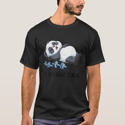 Panda de strijd is echt een goed wapen ... t-shirt (Voorkant)
