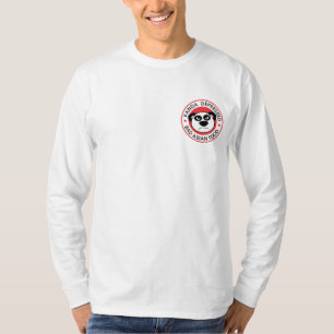 Panda Depressed voor en achter T-shirt