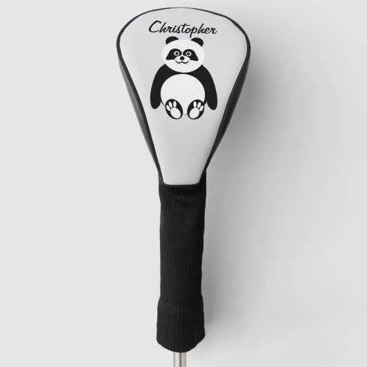 Panda Design Golfheadcover (Voorkant)
