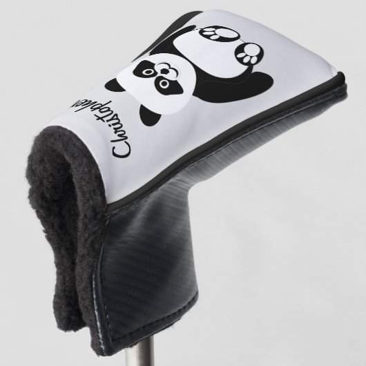 Panda Design Golfheadcover (3/4 voorkant)