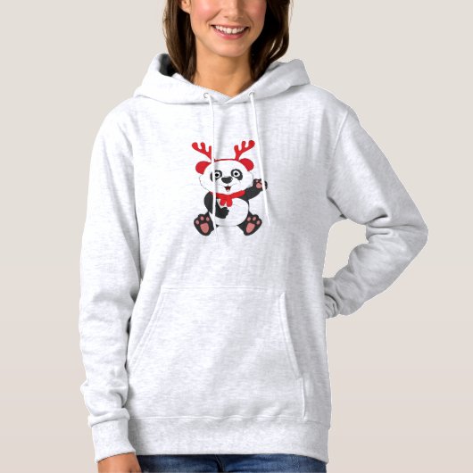 Panda design Hoodie (Voorkant)