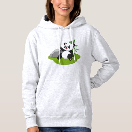 Panda design Hoodie (Voorkant)