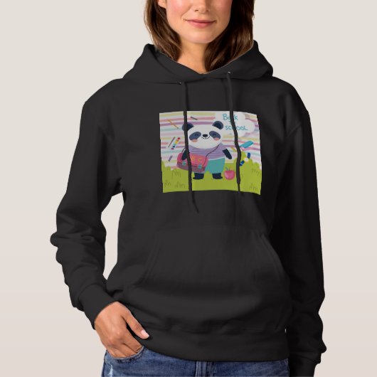 Panda Design Hoodie (Voorkant)