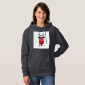 Panda design Hoodie (Voorkant volledig)