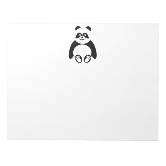 Panda Design Notitieblok (Voorkant)