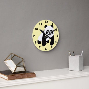 Panda Design Ronde Klok