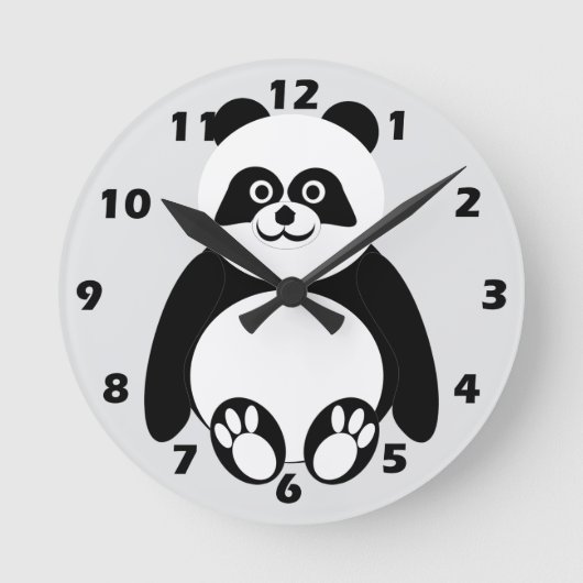 Panda Design Ronde Klok (Voorkant)