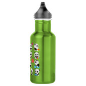 Panda Design Rostaande Stalen Waterfles (Rechts)