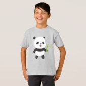 Panda-design t-shirt (Voorkant volledig)