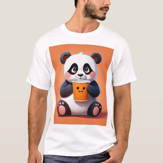 Panda Design T-shirt – Schattige en stijlvol (Voorkant)