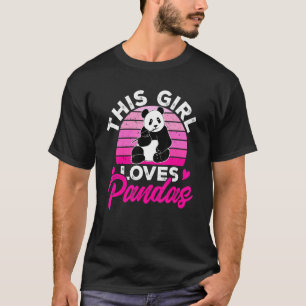 Panda Deze Meisje Houdt Van Pandas 1 T-shirt