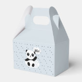 Panda dice Hola Bedankdoosjes (Achterkant)
