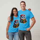 PANDA DIE CHEESEBURGER EET 6 T-SHIRT (Unisex)