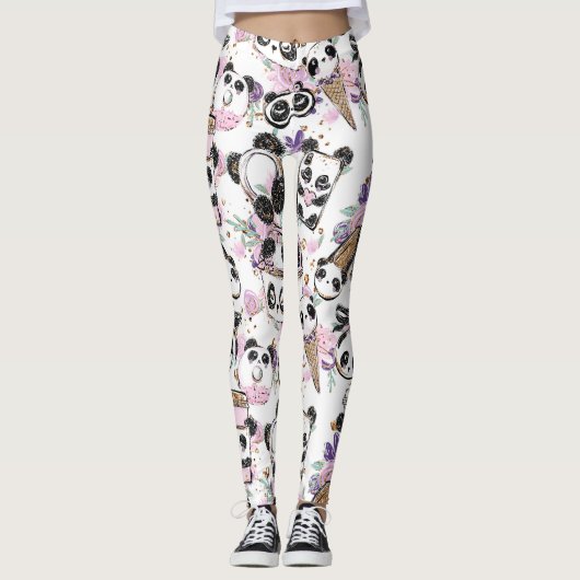 Panda Diva Leggings en Yoga Pant (Voorkant)