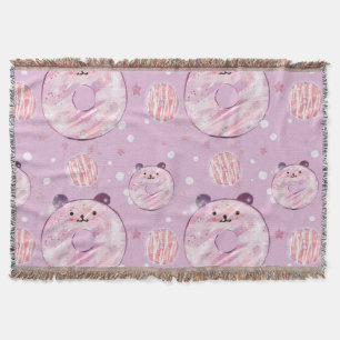 Panda Donut Deken