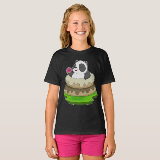Panda Donuts T-shirt (Voorkant volledig)
