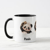 Panda Doodles Co winkel koffiemok Mok (Links)