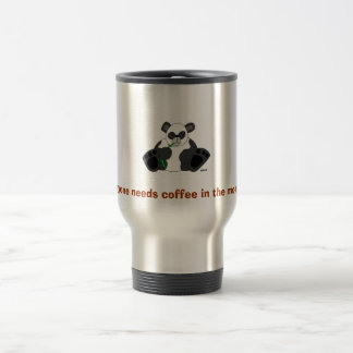 panda_draw_st5, iedereen heeft koffie nodig in de. reisbeker