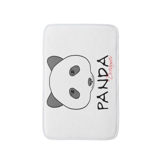 Panda Dreamweaver Badmat (Voorkant Verticaal)