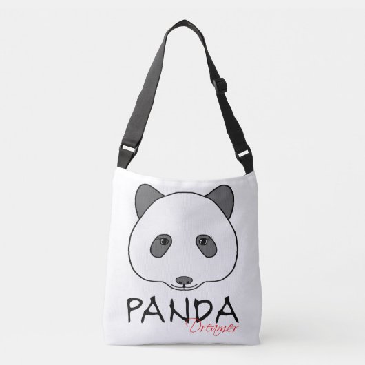 Panda Dreamweaver Crossbody Tas (Voorkant)