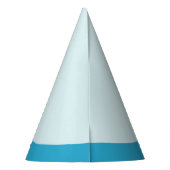 Panda Drink Blue Boba Bubble Tea Verjaardag Feesthoedjes (Achterkant)