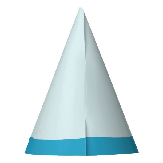 Panda Drink Blue Boba Bubble Tea Verjaardag Feesthoedjes (Achterkant)