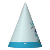 Panda Drink Blue Boba Bubble Tea Verjaardag Feesthoedjes (Links)