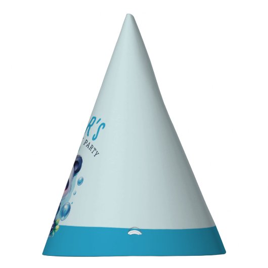 Panda Drink Blue Boba Bubble Tea Verjaardag Feesthoedjes (Rechts)