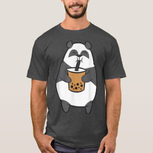 Panda Drink het Beer van Bubble Tea Kawaii Panda m T-shirt