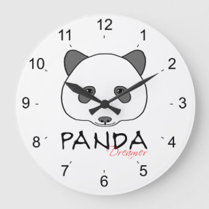 Panda-dromer Grote Klok