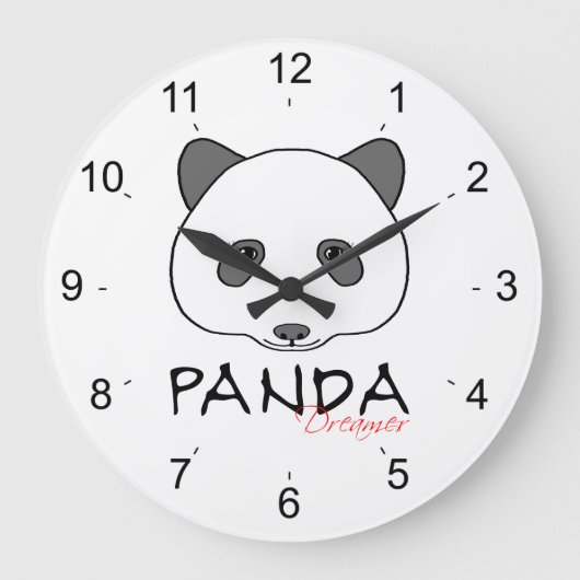 Panda-dromer Grote Klok (Voorkant)