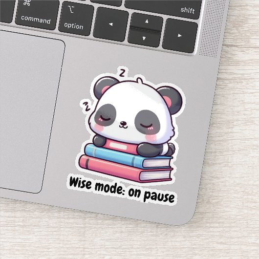Panda durmiendo sticker (Detail)