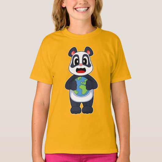 Panda Earth T-shirt (Voorkant)