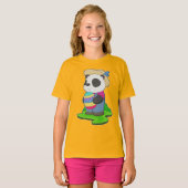 Panda Easter Farmer T-shirt (Voorkant volledig)