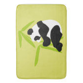 Panda Eating Bamboo Badmat (Voorkant Verticaal)