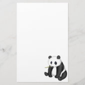 Panda Eating Bamboo Briefpapier (Voorkant)