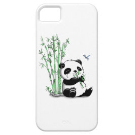 Panda Eating Bamboo Case-Mate iPhone Case