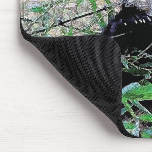 Panda Eating Leaves Muismat (Hoek)