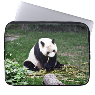 Panda eet Bamboo Laptop Sleeve