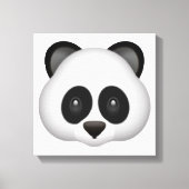 Panda - Emoji Canvas Afdruk (Voorkant)