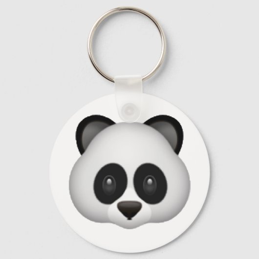 Panda - Emoji Sleutelhanger (Voorkant)