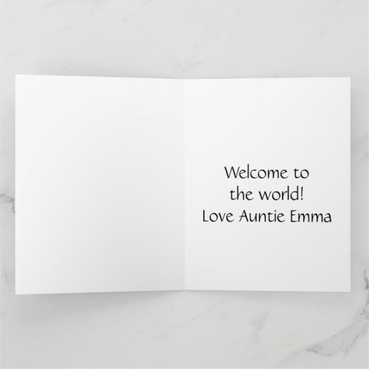 Panda en bamboe begroeting kaart (Binnen)