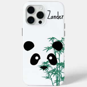 "Panda en Bamboe" iPhone 15 Pro Max Hoesje
