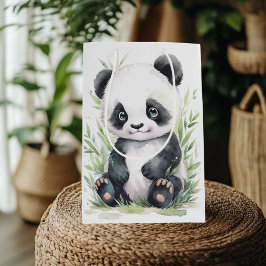 Panda en Bamboo Medium Cadeauzakje