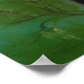 Panda en Bamboo Poster (Hoek)