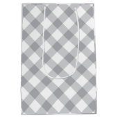 Panda en Beer Pas Tekst en Naam aan Medium Cadeauzakje (Achterkant)