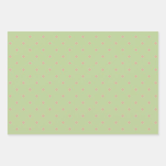 Panda en Bogen Wrapping Paper Flat Sheet Set van 3 (Voorkant 2)