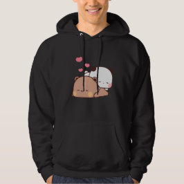 Panda en Brownie Beer Couple Hoodie
