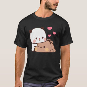 Panda en Brownie Beer Couple T-shirt
